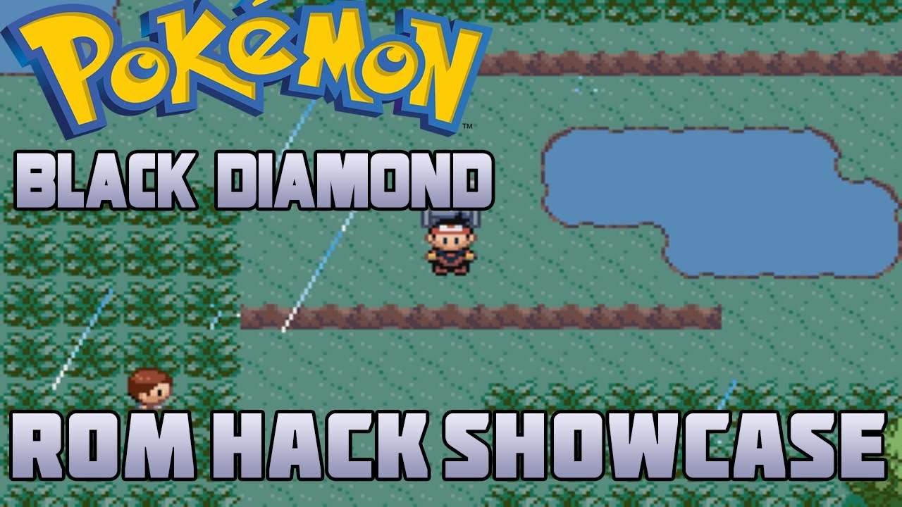 Pokemon Rom Hack Showcase - Pokemon Black Diamond (Ruby Hack)
