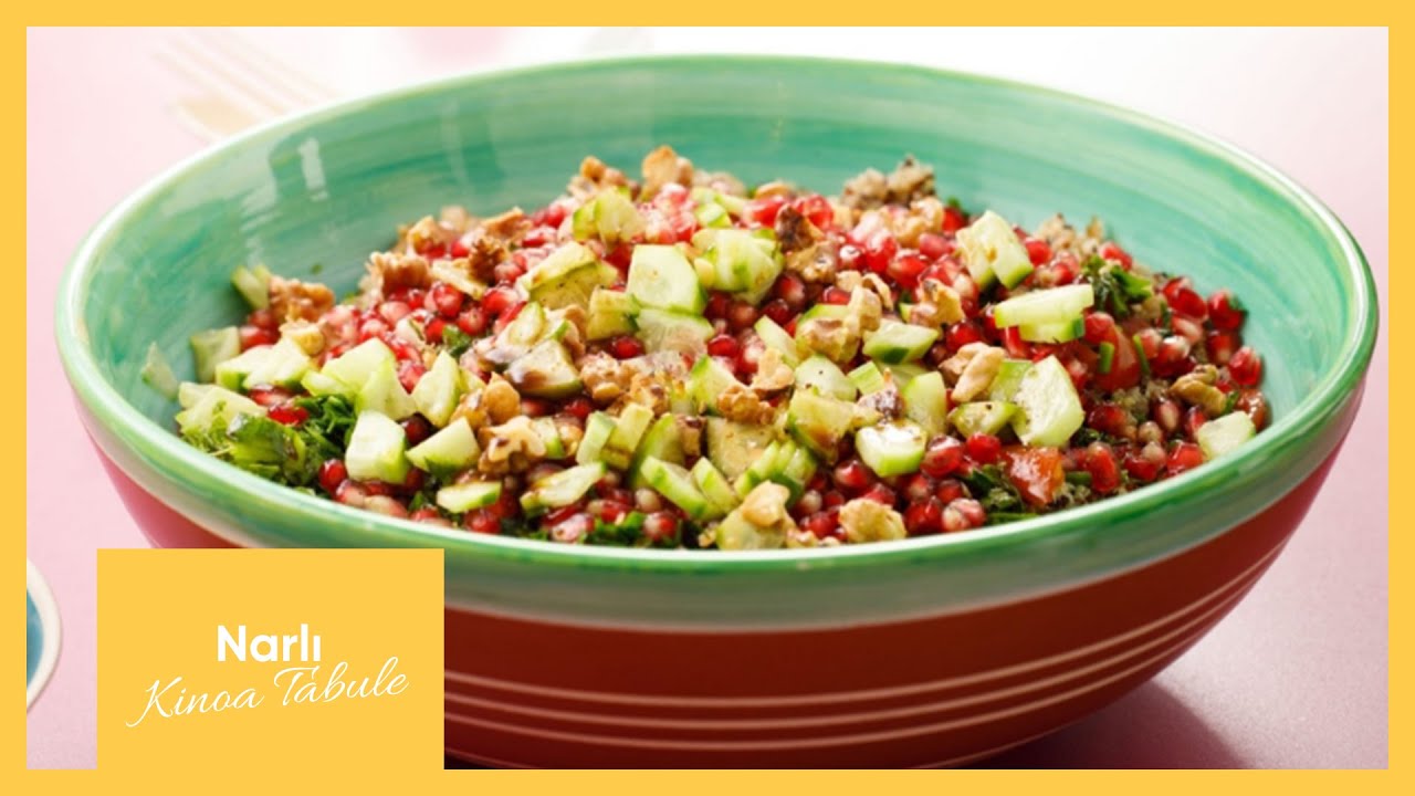 Narlı Kinoa Tabule Nasıl Yapılır? I Tabule Tarifi