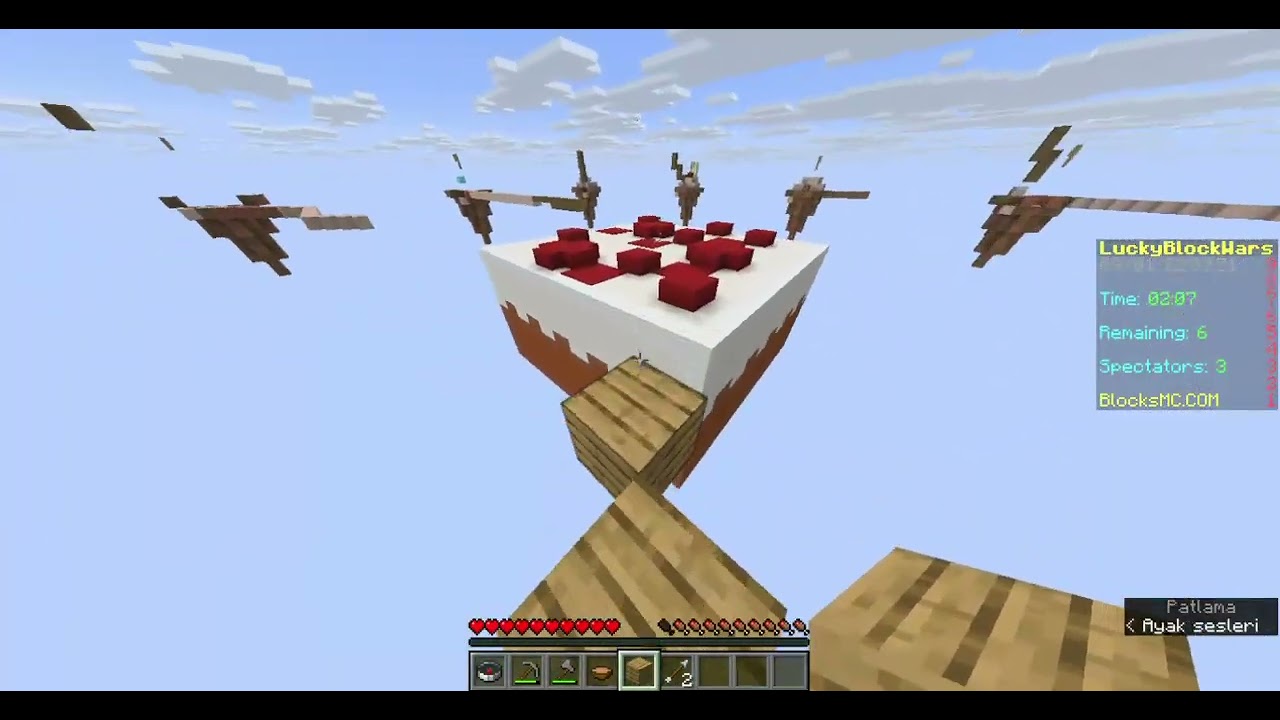 MİNECRAFT ŞANS BLOKLARI SAVAŞI #minecraft  #keşfet