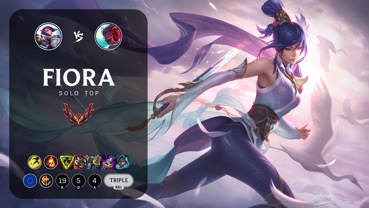 Fiora Top vs Yone - EUW Grandmaster Patch 13.15