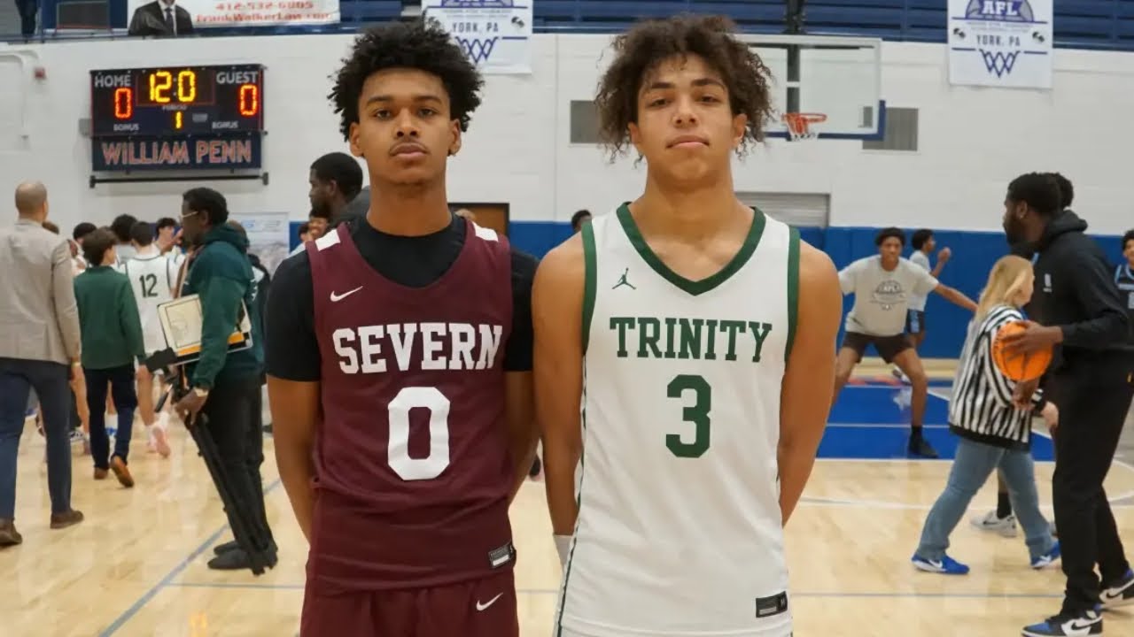 Trinity (PA) vs Severn School (MD) Nike Craig, Shawn Harvey, Andre Steele