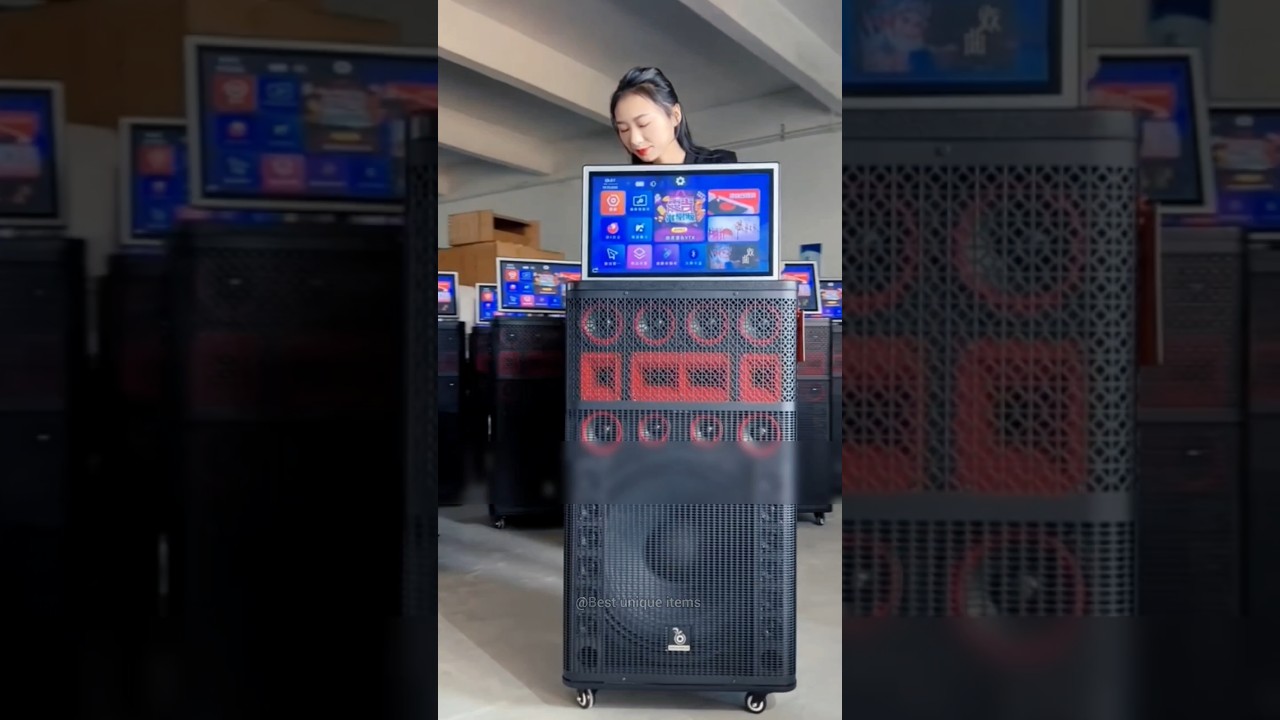 unique powerful DJ system box 😊👍 #djbox #djsystem #homegadgets #shorts