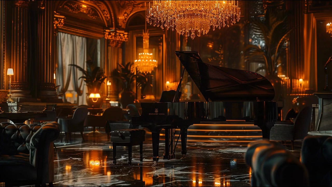 🌆🎷 Neon Jazz Lounge | City Lights & Smooth Sax