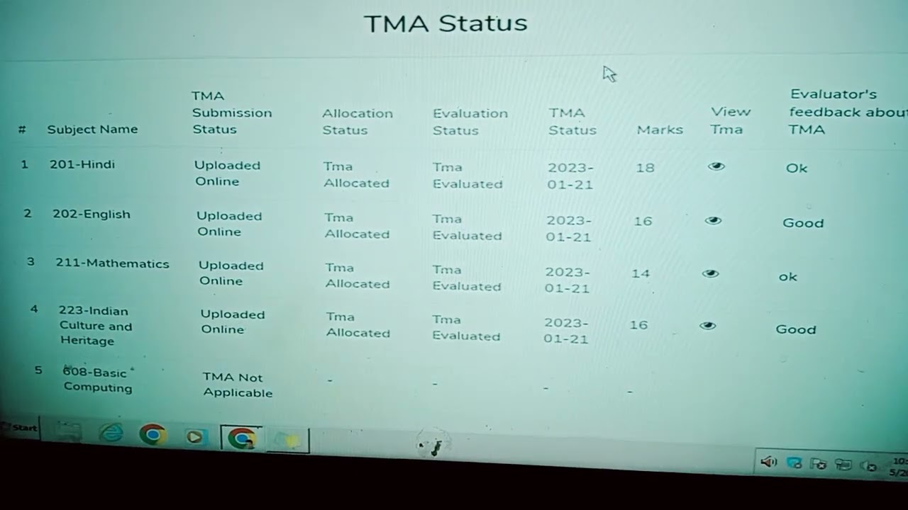 Nios secondary TMA marks Nation institute of open schooling #shortvideo #nios