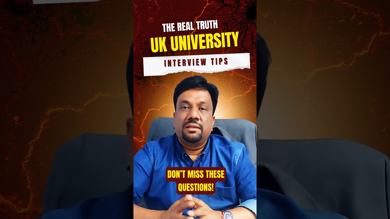 UK Credibility Interview Questions & Answers 2026 | How to Clear UK University Interview Fast