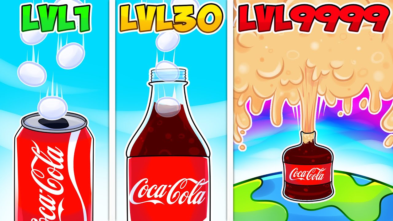 Когда вы кладете 987 563 MENTOS в Coca-Cola…