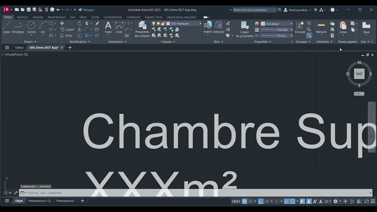 Autocad - Mise au net -  Du dessin à  l'impression