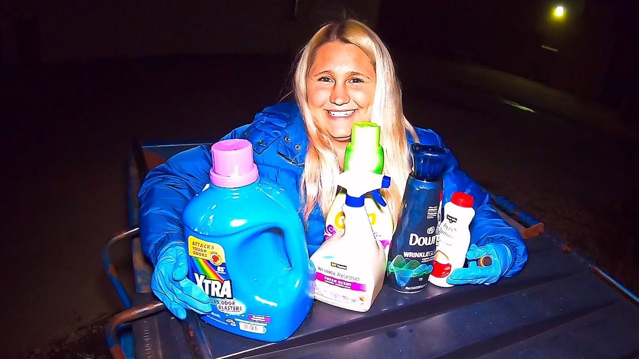 Crazy Dumpster Diving Adventure We Found.........STUFF!!!!