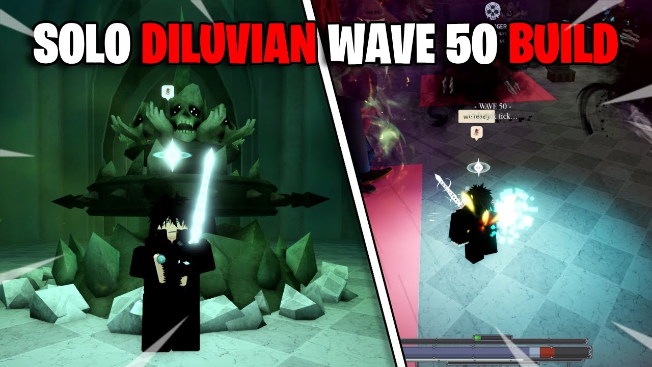 The SOLO DILUVIAN Gale Dawnwalker Build! [Deepwoken]