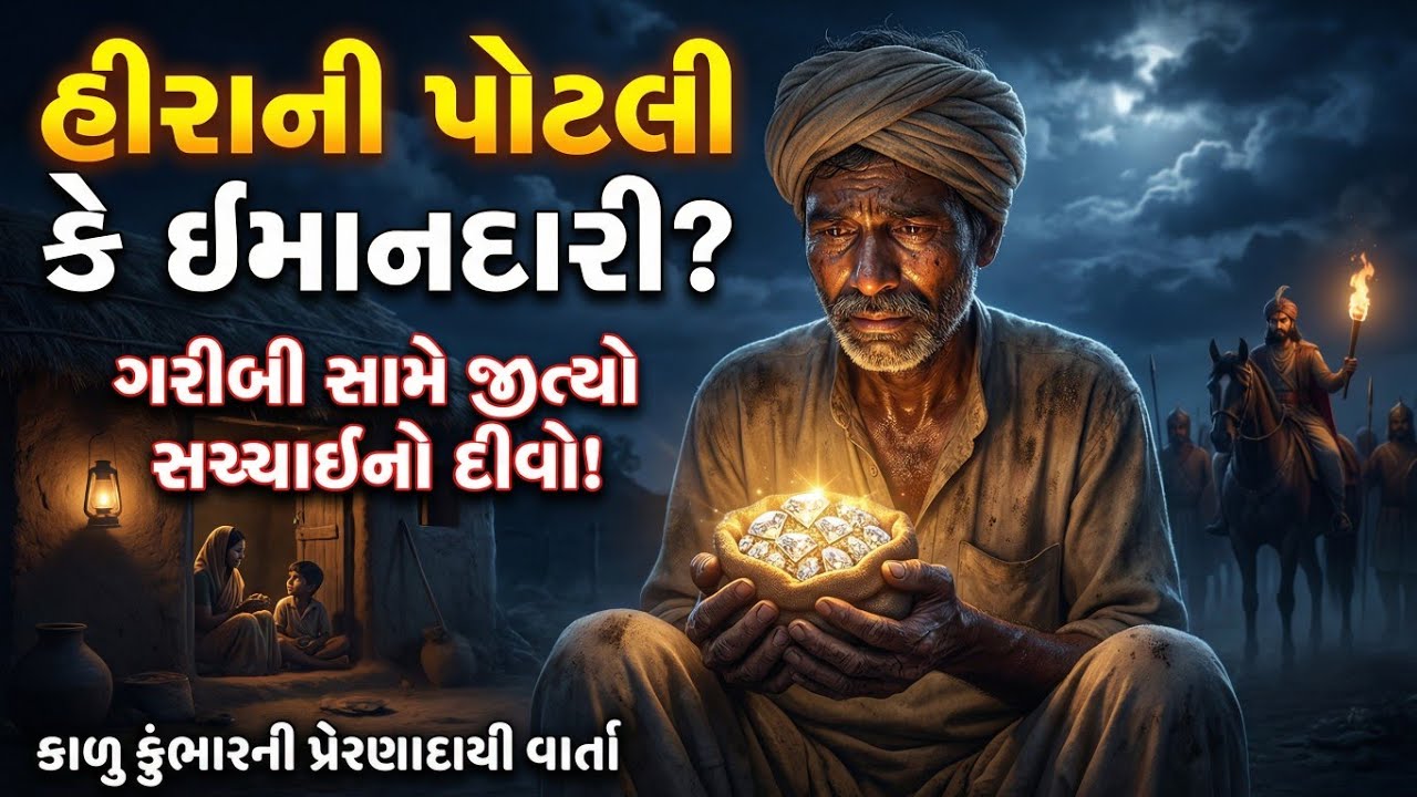 ઈમાનદારીની શક્તિ | એક હીરો રાખ્યો હોત તો…?|હીરાથી મોટું ઈમાન! ગરીબ કુંભાર સામે રાજા પણ નમ્યો...