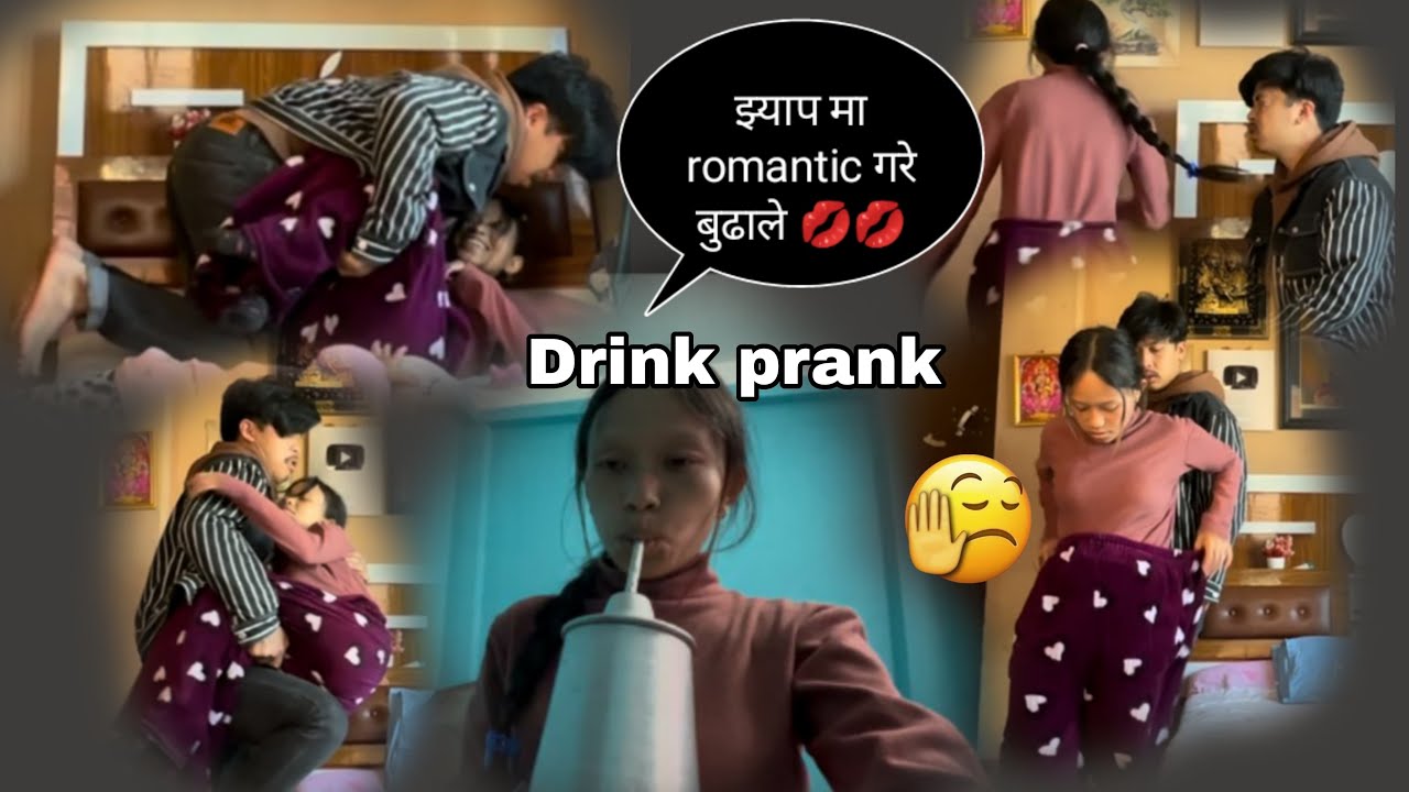 DRINK PRANK ON MY HUSBAND🍻|| Buda le jyap ko bela chance paya🫦💋