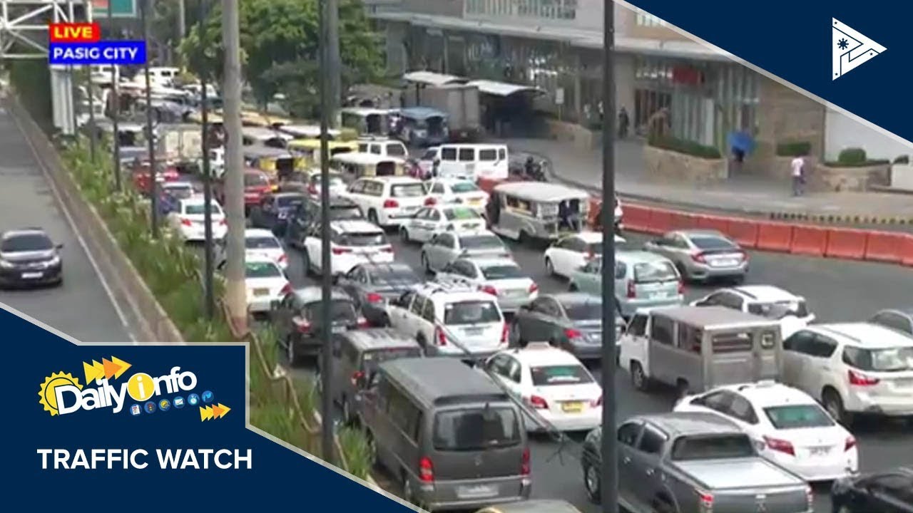 TRAFFIC UPDATE: Pasig City
