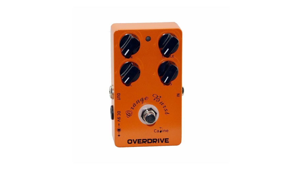 Caline Orange Burst Overdrive Demo