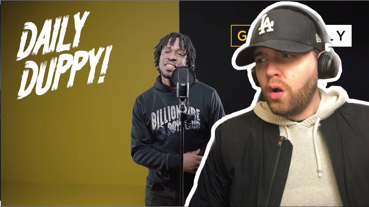 [American Ghostwriter]Reacts to: Avelino- Daily Duppy l GRM Daily- This is madness!! So many bars