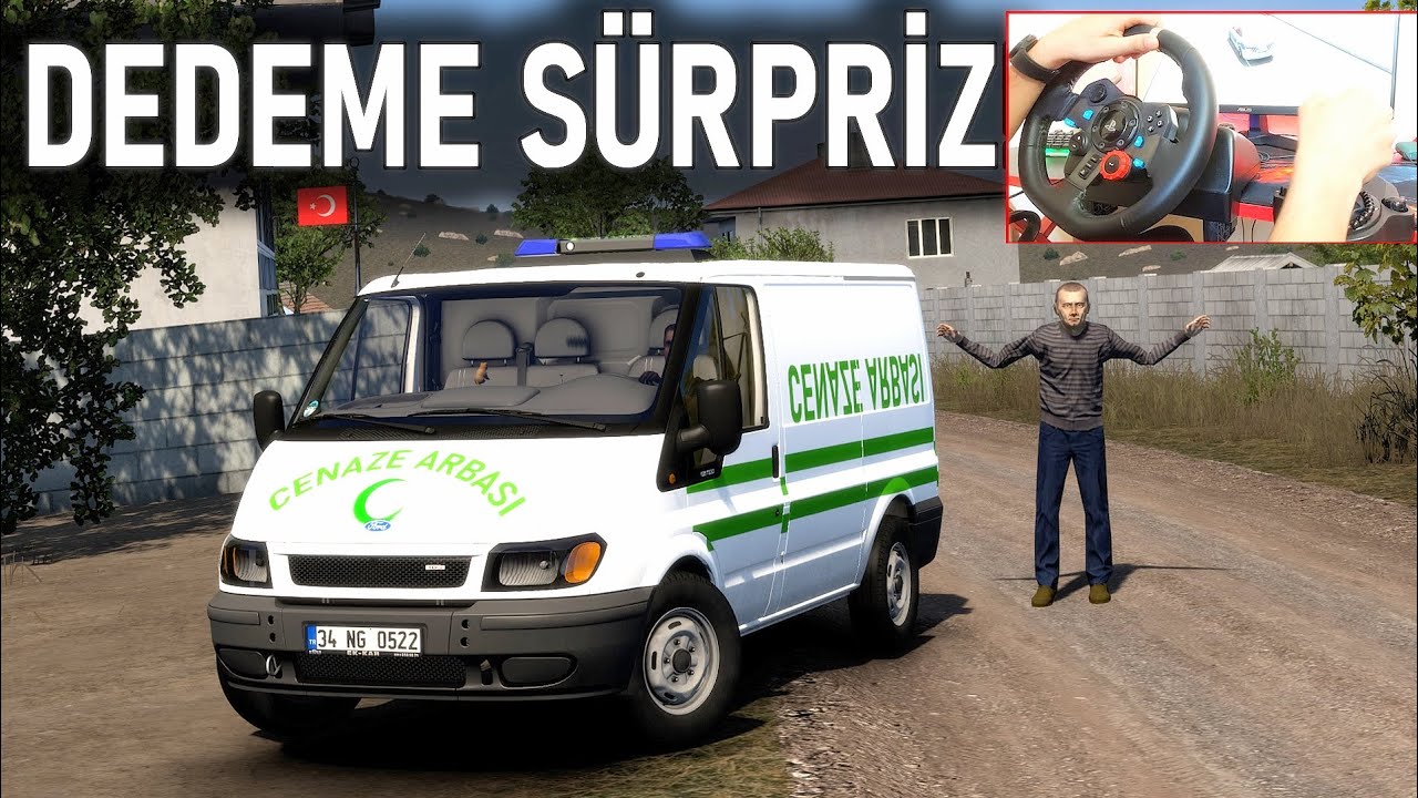 CENAZE ARBASIYLA DEDEMİ ALDIM ! FORD TRANSİT ETS 2 MOD Logitech G29