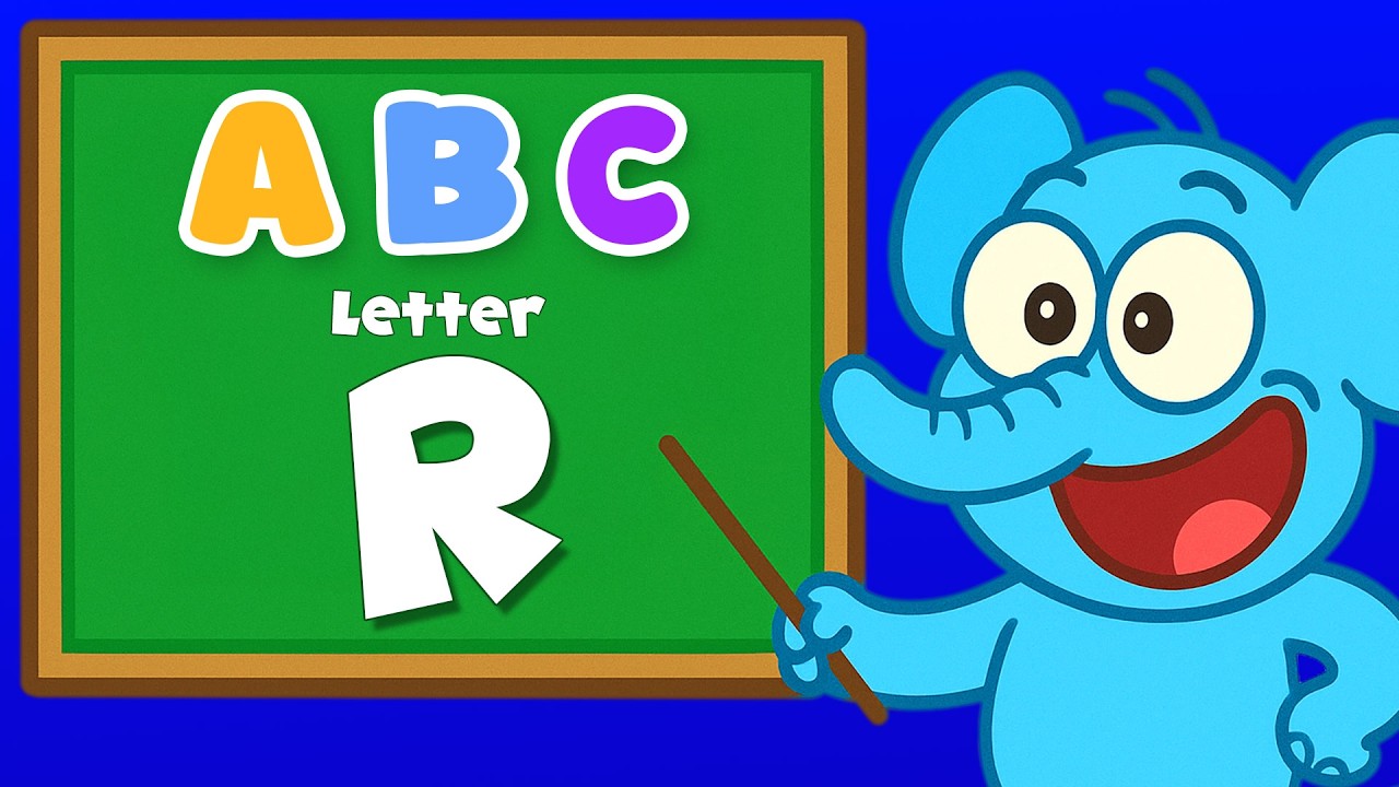Простой английский для детей - Буква R – Изучение алфавита - ABC - Мультфильм