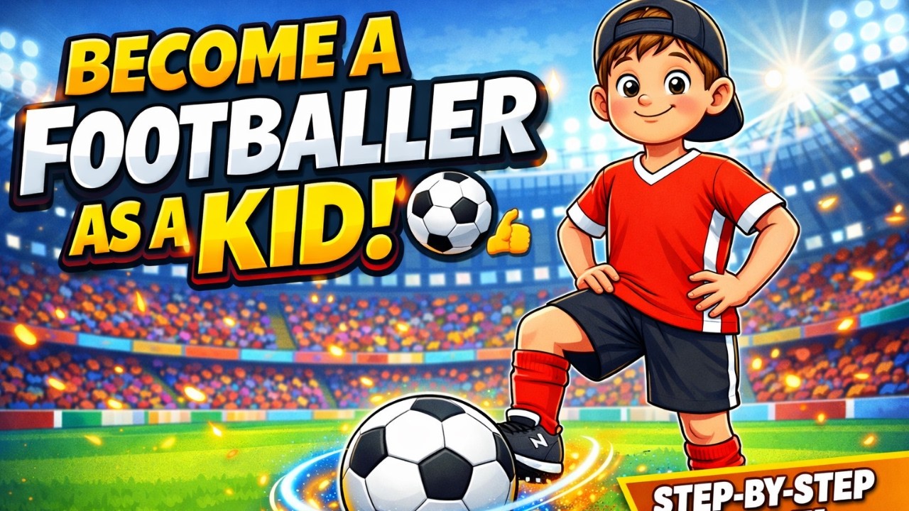 How to Become a Footballer as a Kid | Step-by-Step Guide for Young Players