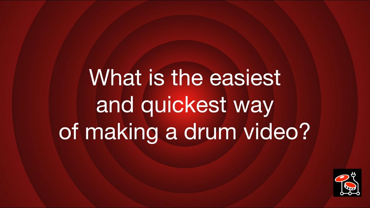 Making Drum Videos with the Yamaha EAD10