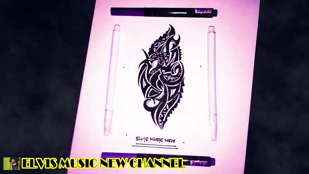 The Art of the Island Polynesian Leaf Tattoos Explained‼️