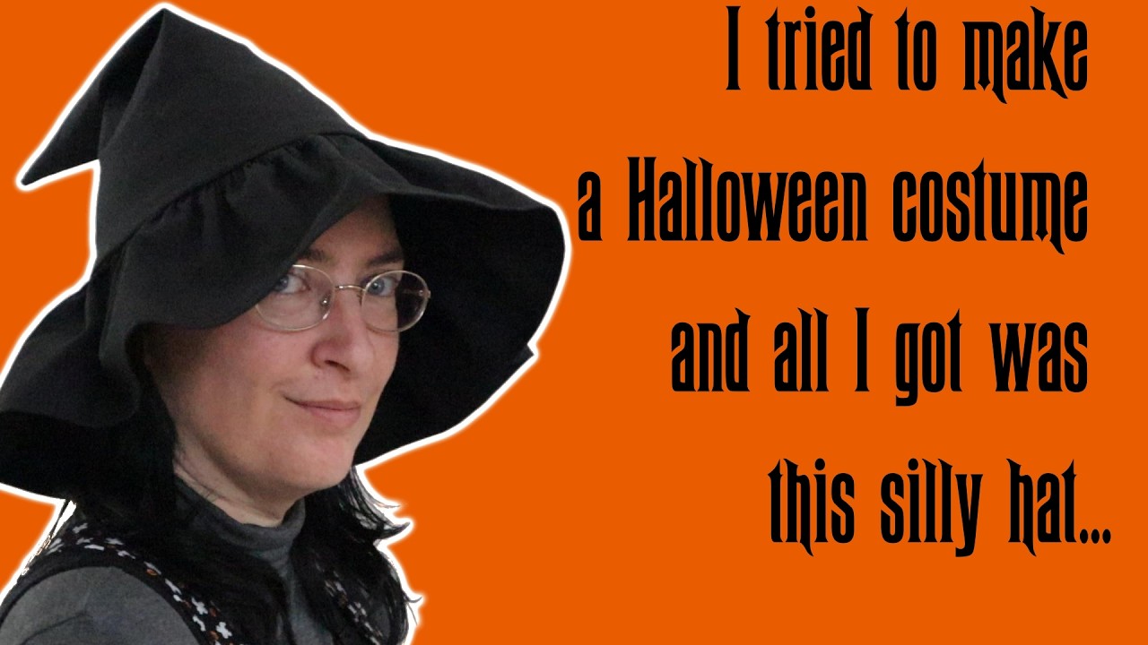 I Hit 200 Subscribers, so I Made a Witch Hat (Over a Year Ago) Happy Halloween 2024!