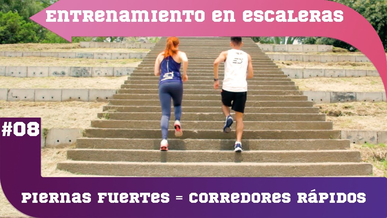 Entrenemieto en escaleras para corredores