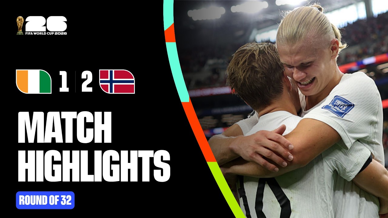 Highlights | Cote d'Ivoire 1-2 Norway | FIFA World Cup 2026&trade;