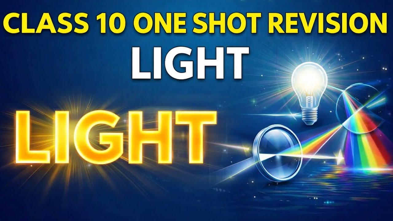 CLASS 10 | LIGHT - REFLECTION AND REFRACTION| ONE SHOT REVISION #cbse #boards #physics #class10th 