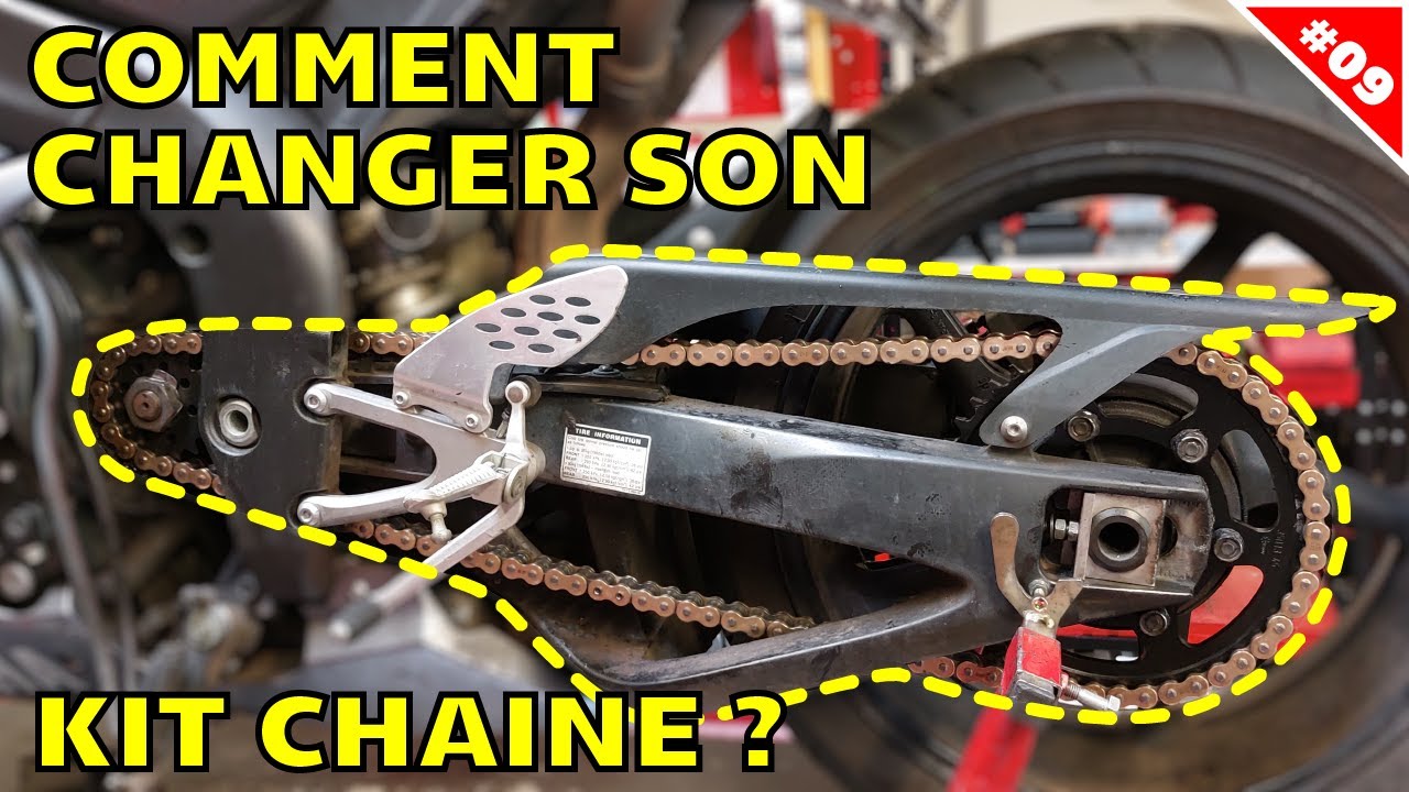 comment changer son kit chaine !!!