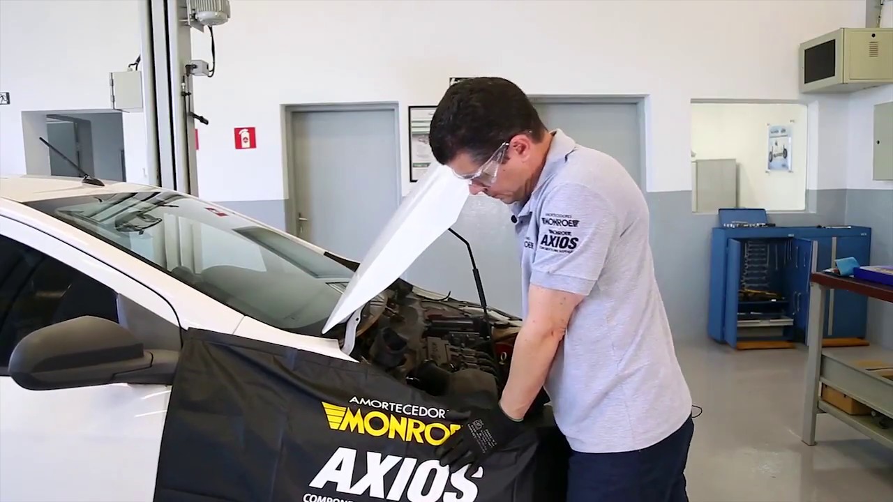 Montagem do amortecedor dianteiro Chevrolet Onix