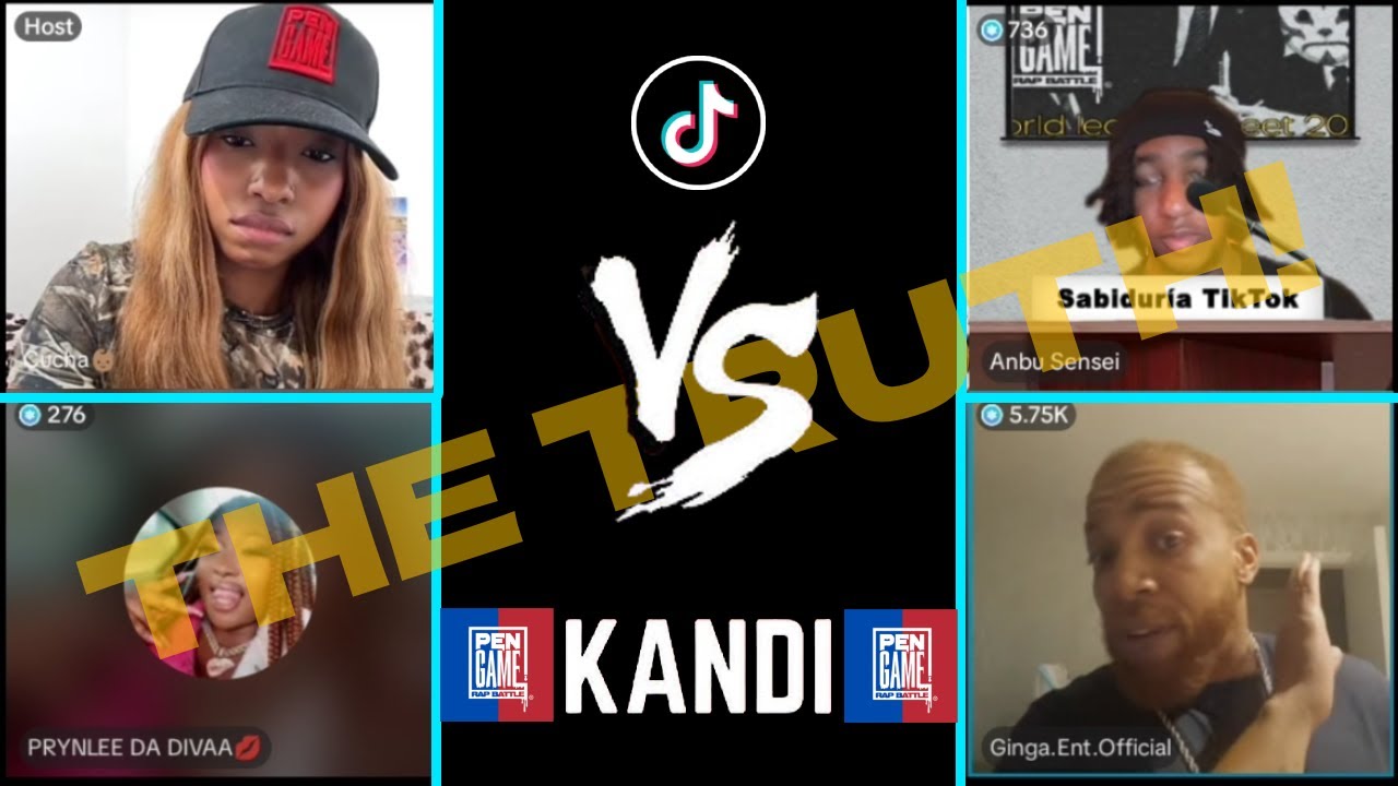 PENGAME Rap Battle 2025 | KANDI, CUCHA, ANBU SENSEI, PRYNLEE, GINGA JAY Address it ALL on TIK TOK!!!