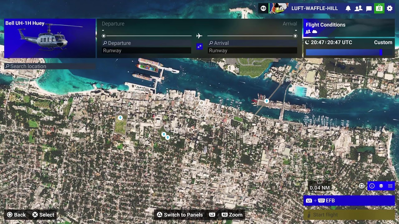 Microsoft Flight Sim PS5 Live Online Open World