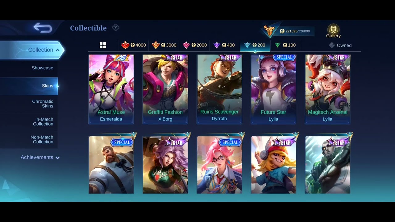 150.00 Zeusx mobile legends account 4sale(sold)
