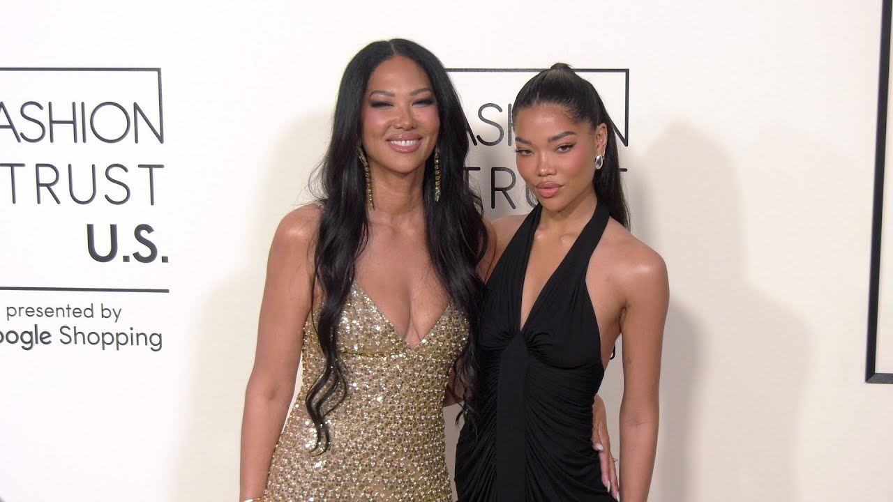 Kimora Lee Simmons and Ming Lee Simmons attend the 2025 Fashion Trust U.S. Awards in Los Angeles