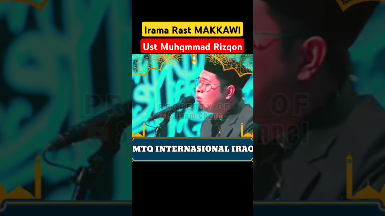 Irama Rast Makkawi Muhammad Rizqon #qri #mtq #qorinasionaldaninternasional #muhammadrizqon