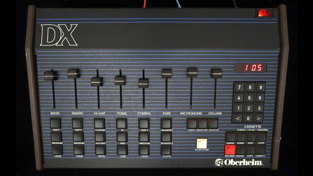 Как использовать Oberheim DX или DMX Drum Machine (полное руководство)