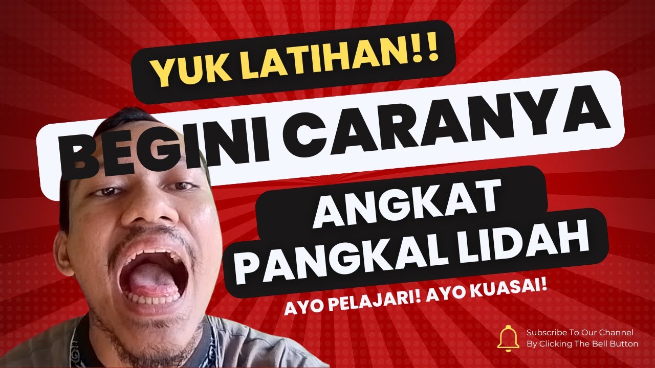 Tips Praktek Latihan Mengangkat Pangkal Lidah untuk Mengucapkan Huruf Tebal atau Isti'la