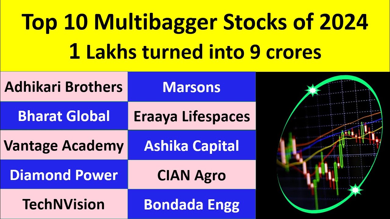 Top 10 Multibagger Stocks of 2024