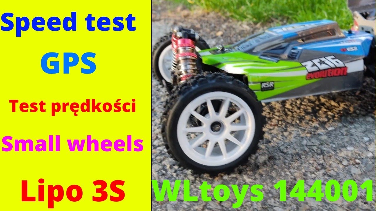 RC 144001 WLtoys czy warto kupić ten model? | Jaką prędkość osiąga ten model | Speed test GPS | 👍👍👍😁