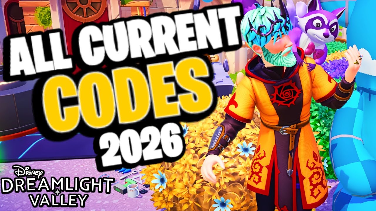 All CURRENT WORKING 2026 Codes! (New Code January 7th) | Dreamlight Valley