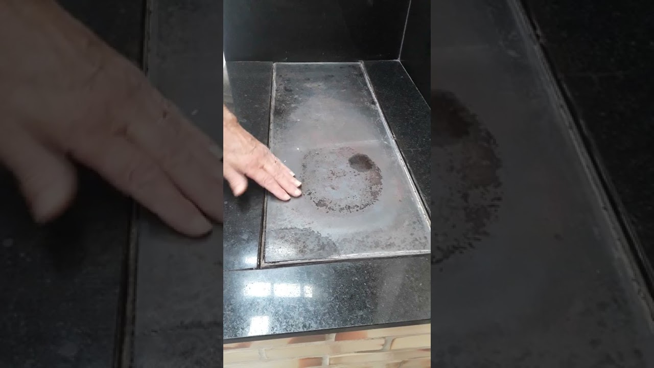 Acendendo o fogão