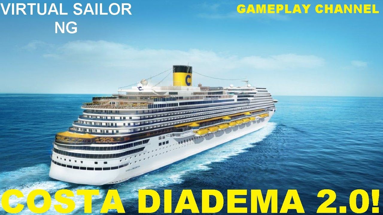 COSTA DIADEMA 2.0! ️ | Virtual Sailor NG | Full HD ITA