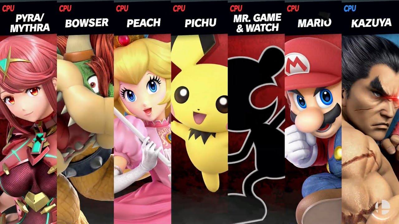 Super Smash Bros. Ultimate - Users Mains vs Kazuya