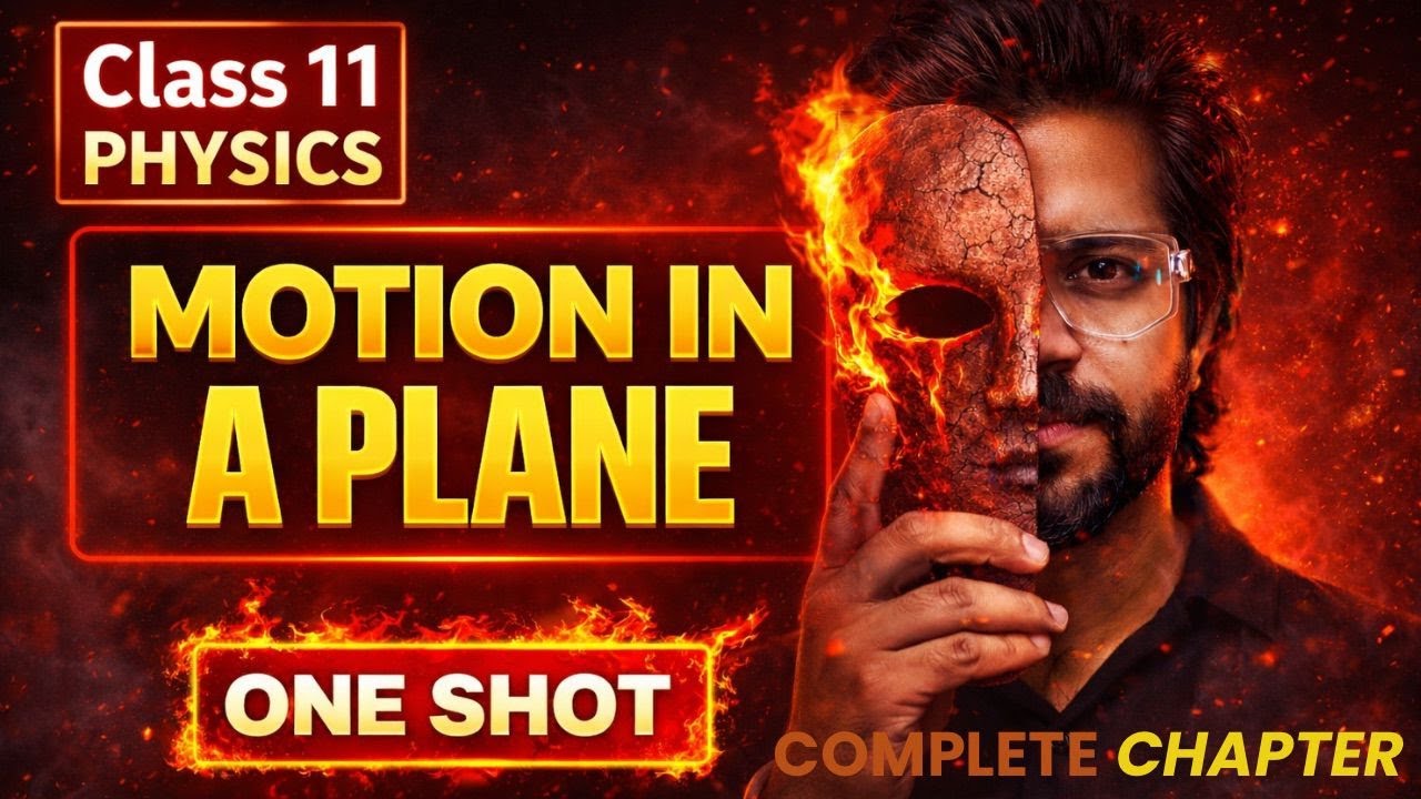Class 11 Physics – Motion in a Plane One Shot | 30 Min | Boards/NEET/JEE I VINOD KUMAR BEHL
