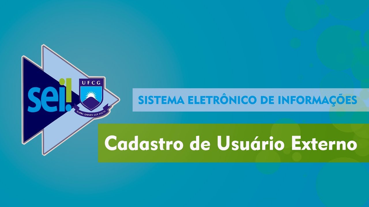 Como fazer o Cadastro no SEI | Acesso para Usuário Externo no Sistema Eletrônico de Informações