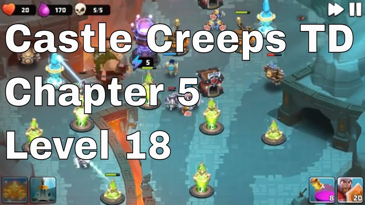 Castle Creeps Level 18
