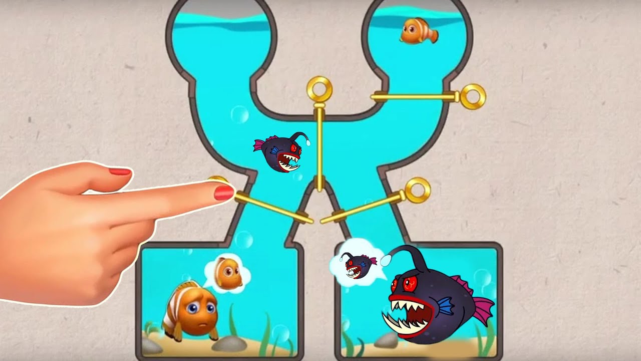 Fishdom ads 2022 mini game part 4