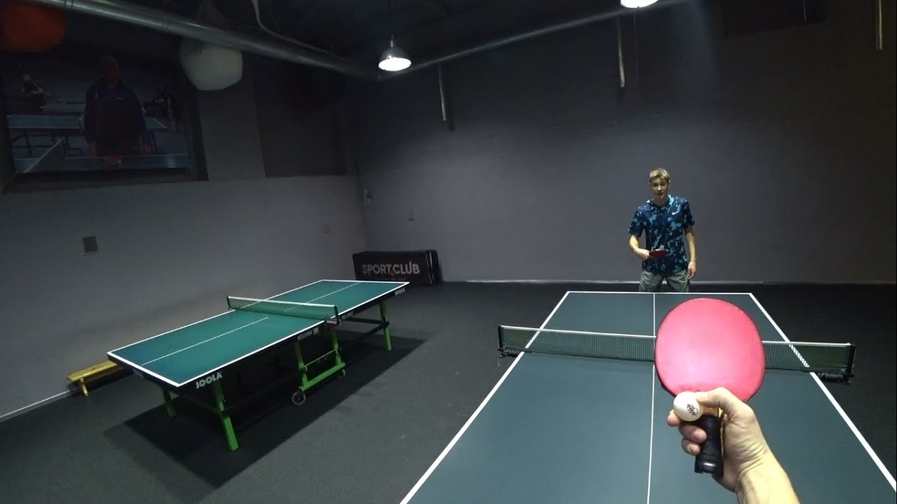 НАСТОЛЬНЫЙ ТЕННИС ОТ ПЕРВОГО ЛИЦА | PING PONG FIRST PERSON | TABLE TENNIS | MY START TRAINING WAY