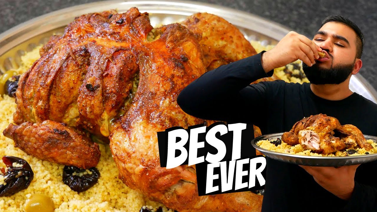 BEST MOROCCAN CHICKEN RECIPE!  | Halal Chef