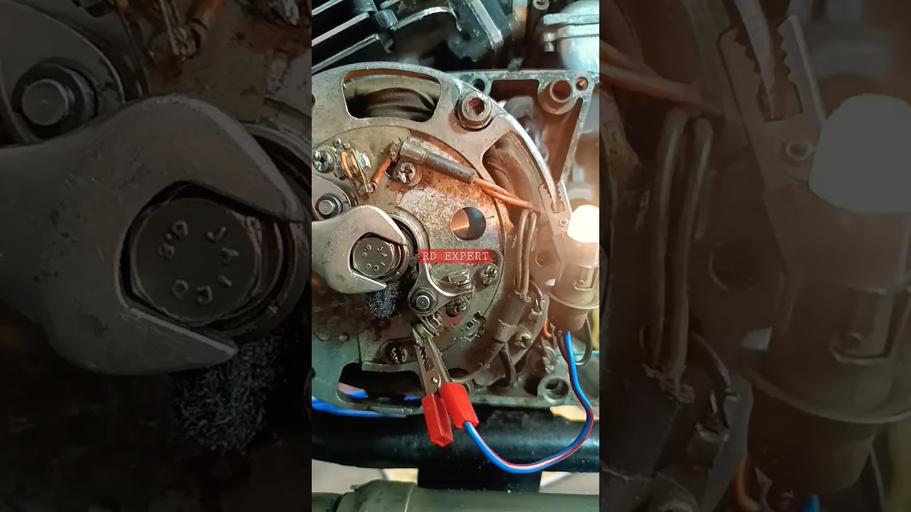 #yamahard350timing #timingmark #rd350 #points #yamaha350