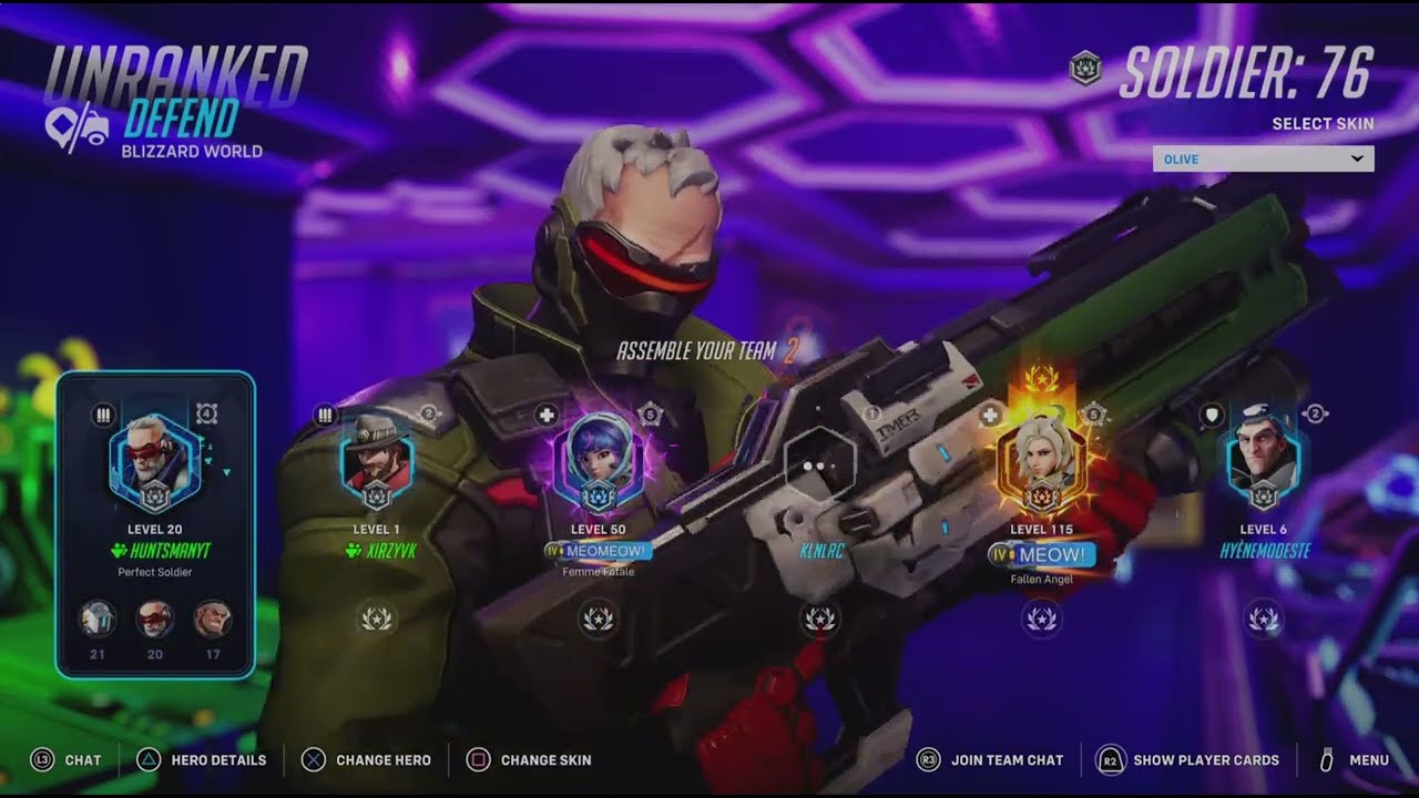 Low elo in  6v6 | Ow2 gameplay